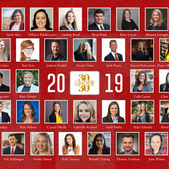 Composite of the 30 Under 30 Class of 2019