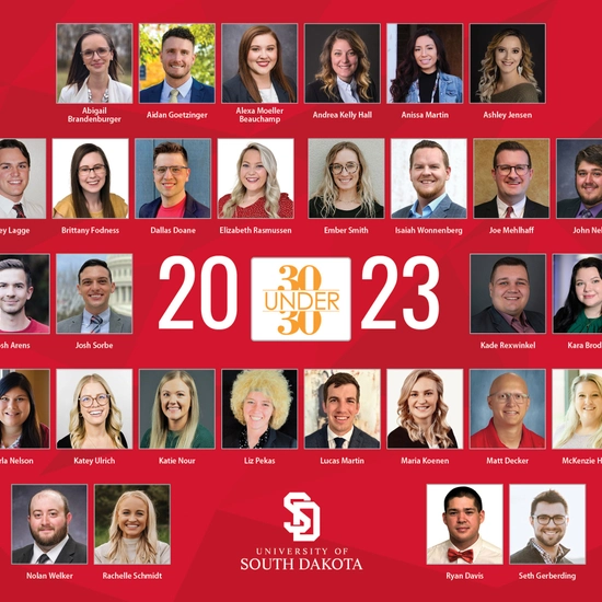 Composite of the 30 Under 30 Class of 2023