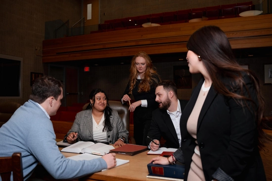 Knudson School of Law students