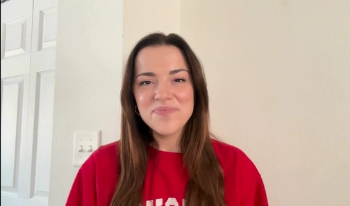 Scholarship thank you video thumbnail