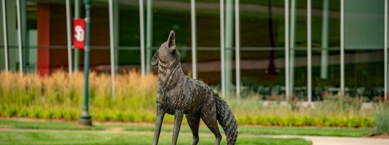 Legacy statue on the USD campus