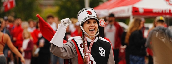 Band member at 2021 Dakota Days