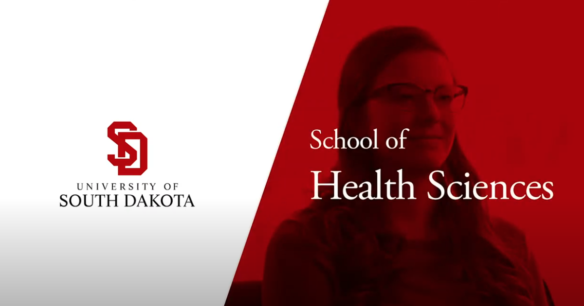 Screenshot of School of Health Sciences Youtube video.