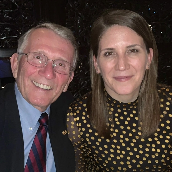 Terra Reynolds and her father Dick Brown