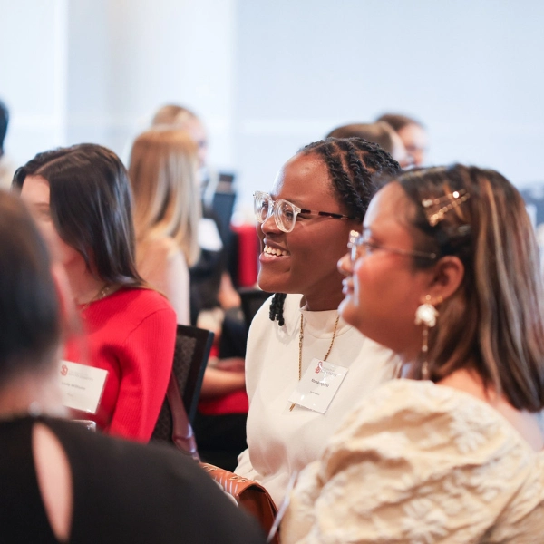USD students at a networking event