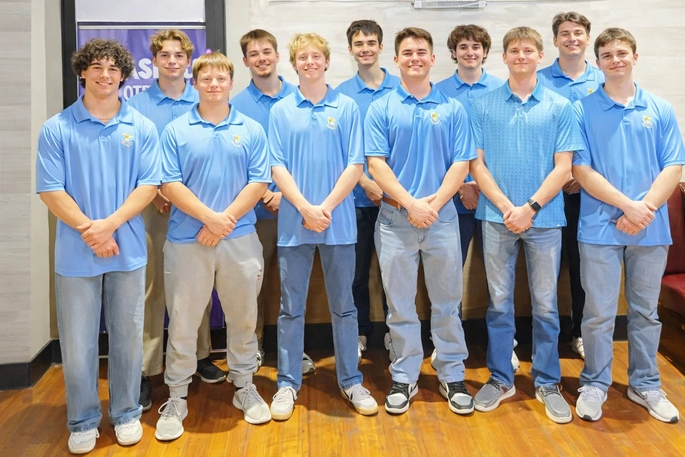 A group of Phi Delta Theta members